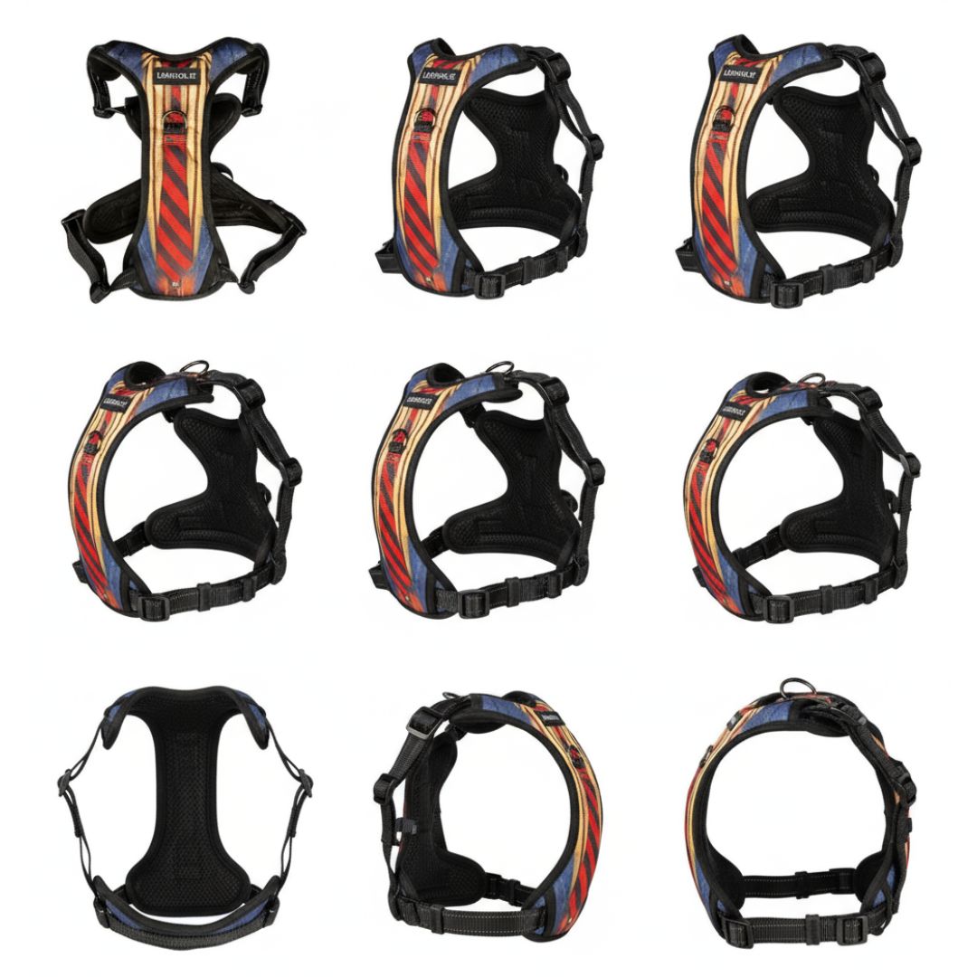 Oxford Cloth No-Pull Harness - Gentleman Suit