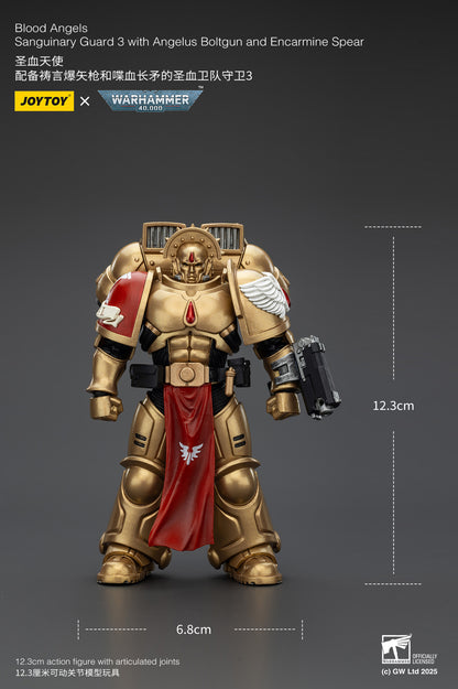 Blood Angels Sanguinary Guard - 1/18 warhammer 40k Action Figure By JOYTOY