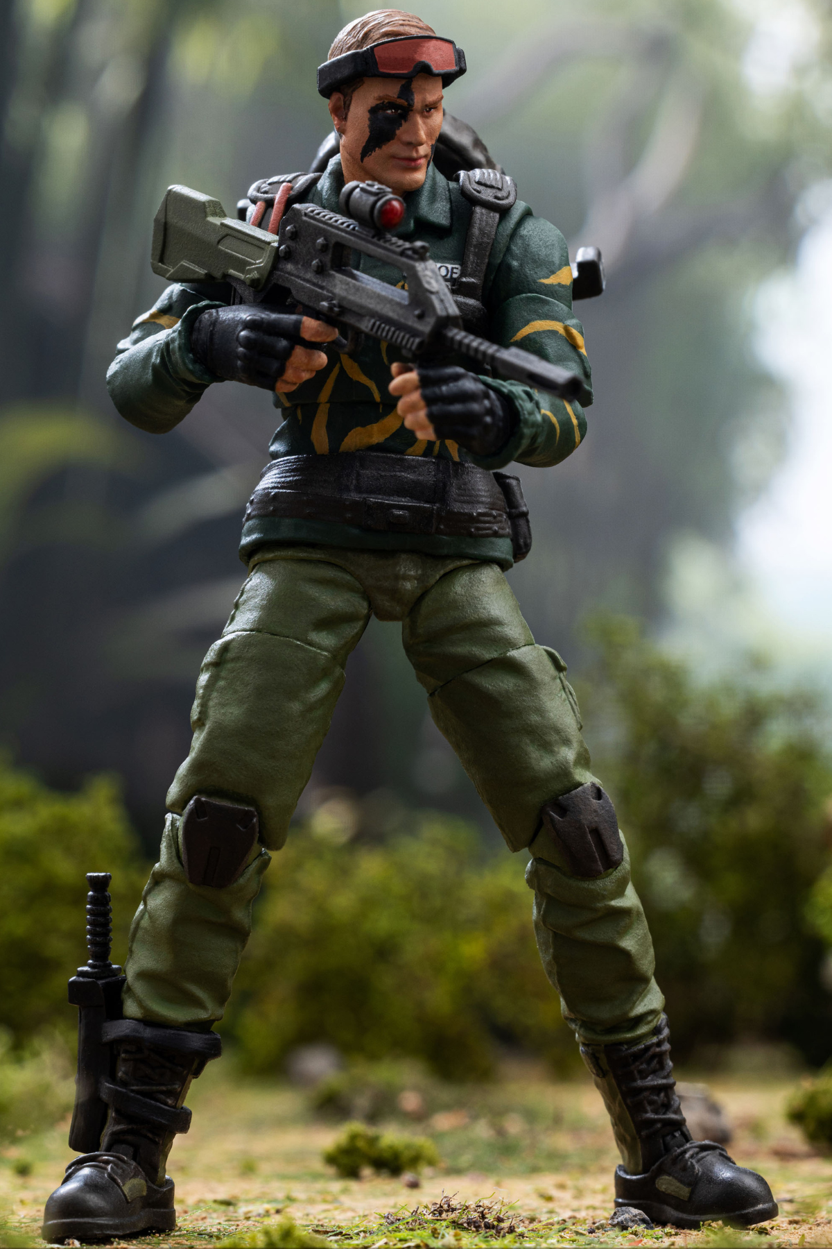 (30/6) 1/18 G.I.Joe Dusty Tiger Force - Exquisite Mini Series Action Figure By HIYA Toys
