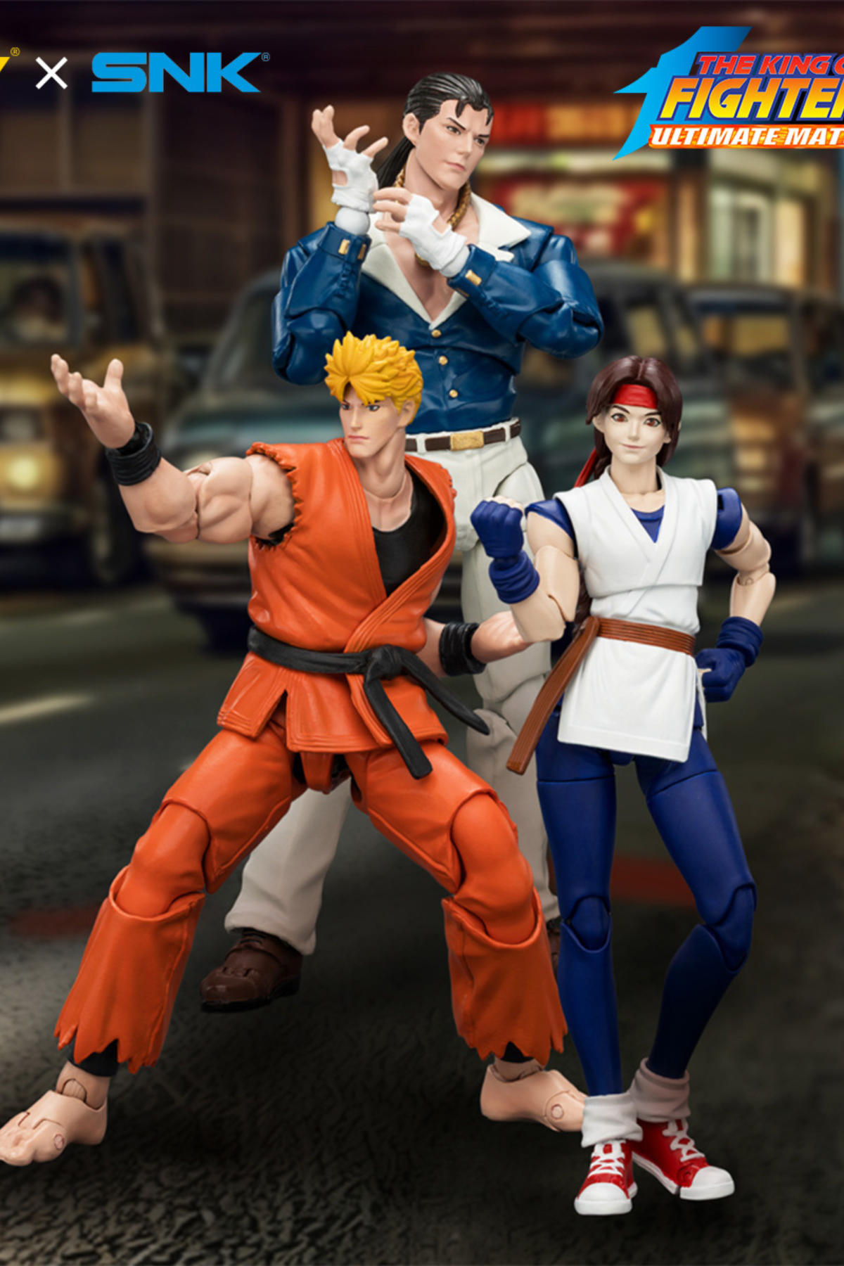 (8/7) KOF'98UM Art of Fighting Team - SNK 1/18 Action Figure By JOYTOY