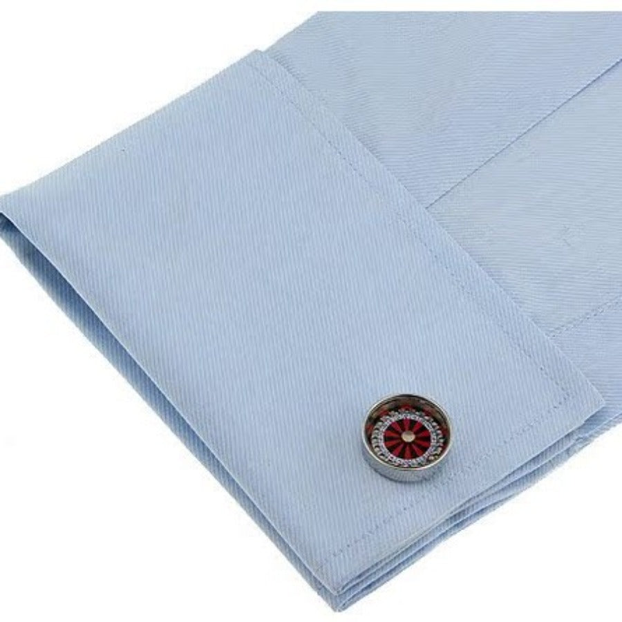 12 Pairs Men's Metal Cufflinks