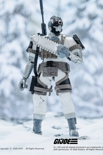 (31/8) G.I.Joe Arctic B.A.T - HIYA Exquisite Mini Series 1/18 Scale 4.1 Inch Action Figure