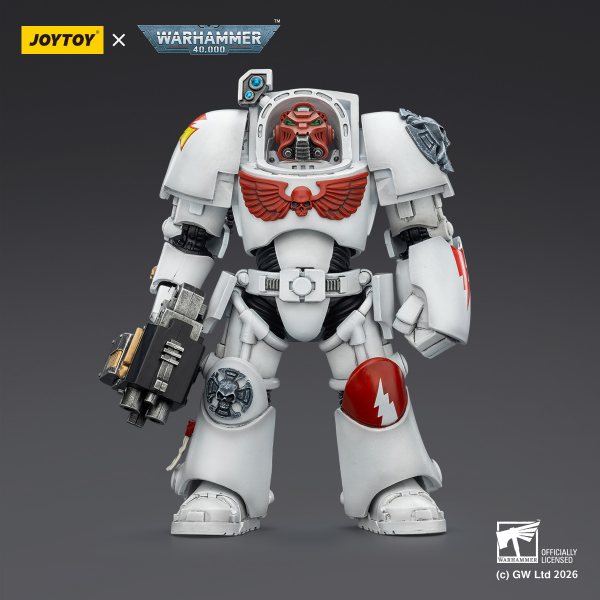 (20 FEB CUTOFF) White Scars Terminator -Warhammer 40k 1/18 Action Figure By JOYTOY