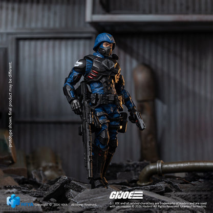 (30/7) Exquisite Mini Series 1/18 Scale 4.1 Inch G.I.Joe Cobra Officer Action Figure By HIYA Toys