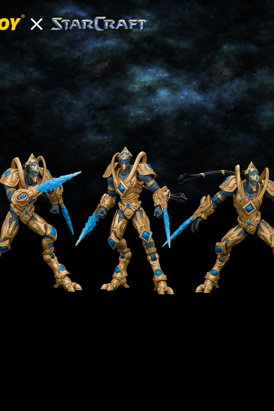(5/10/2026) Protoss Zealot - STARCRAFT 1/25 Action Figure By JOYTOY