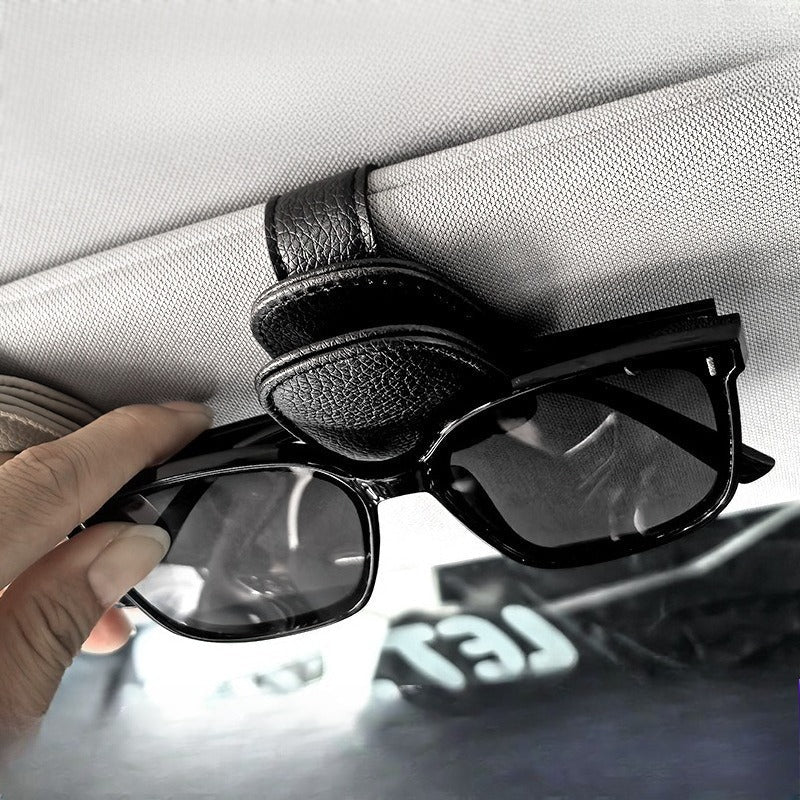 PU leather car eye clip（Multiple colors available）