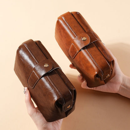 Leather texture women's clutch bag (long/short)