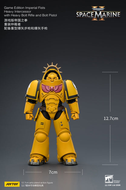(CUTOFF APR 13 )  Game Edition Space Marine II -Warhammer 40k 1/18 Action Figure By JOYTOY