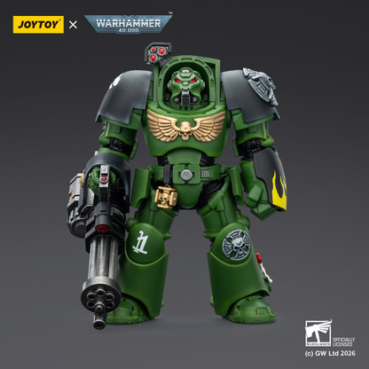 (20 FEB CUTOFF) Salamanders Terminator -Warhammer 40k 1/18 Action Figure By JOYTOY