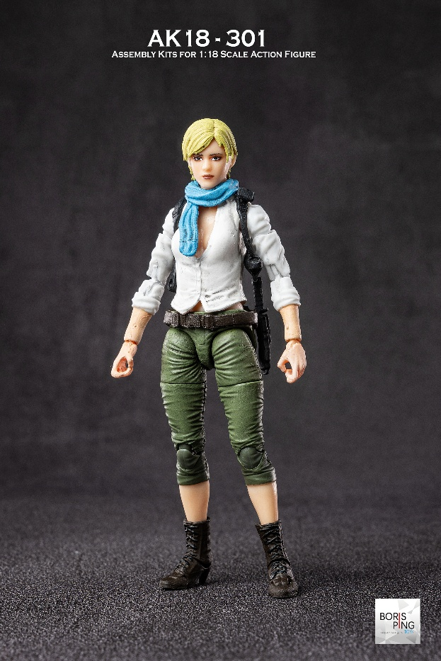 (30/7) BP AK18 Series Wave 3 - SHERYN (AK18-301) -1/18 Action Figure By Boris Ping