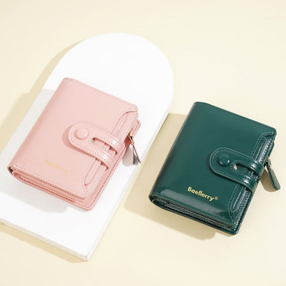 Ladies Leather Bag - Oil Wax Leather Wallet