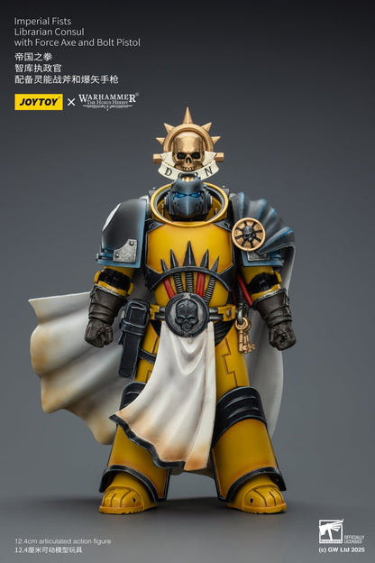 "The Horus Heresy" Imperial Fists -Warhammer 30k 1/18 Action Figure By JOYTOY