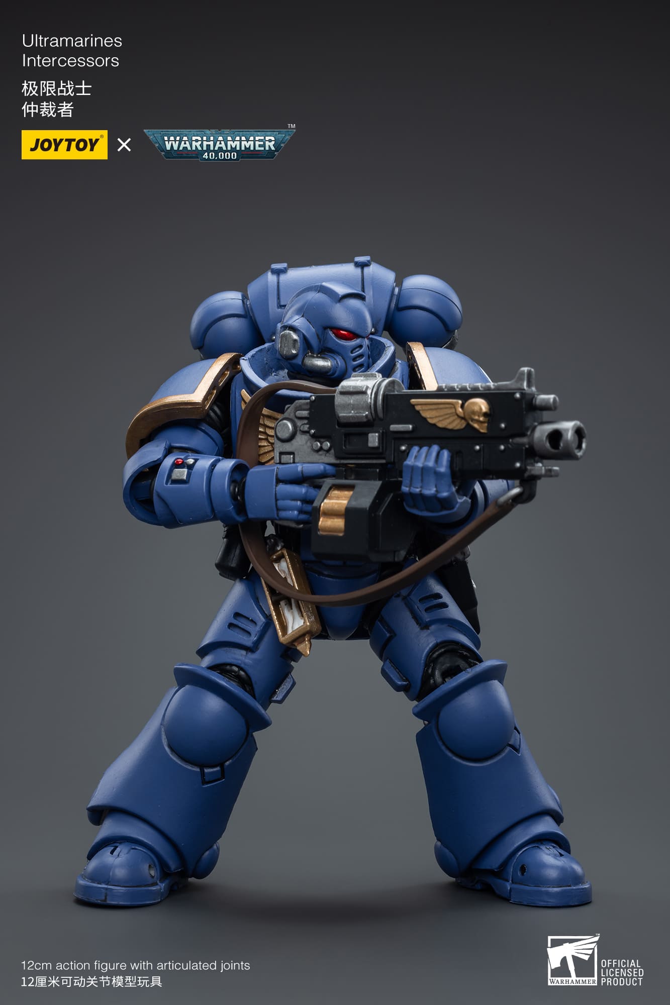 (Re-run) Ultramarines Intercessors - Warhammer 40K Action Figure By JOYTOY
