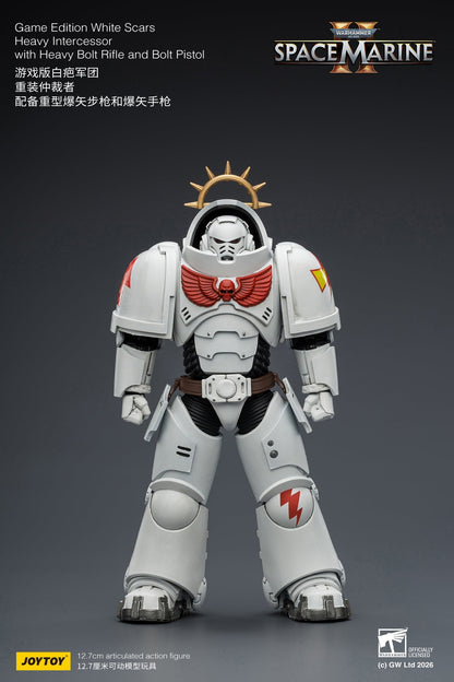 (CUTOFF APR 13 )  Game Edition Space Marine II -Warhammer 40k 1/18 Action Figure By JOYTOY