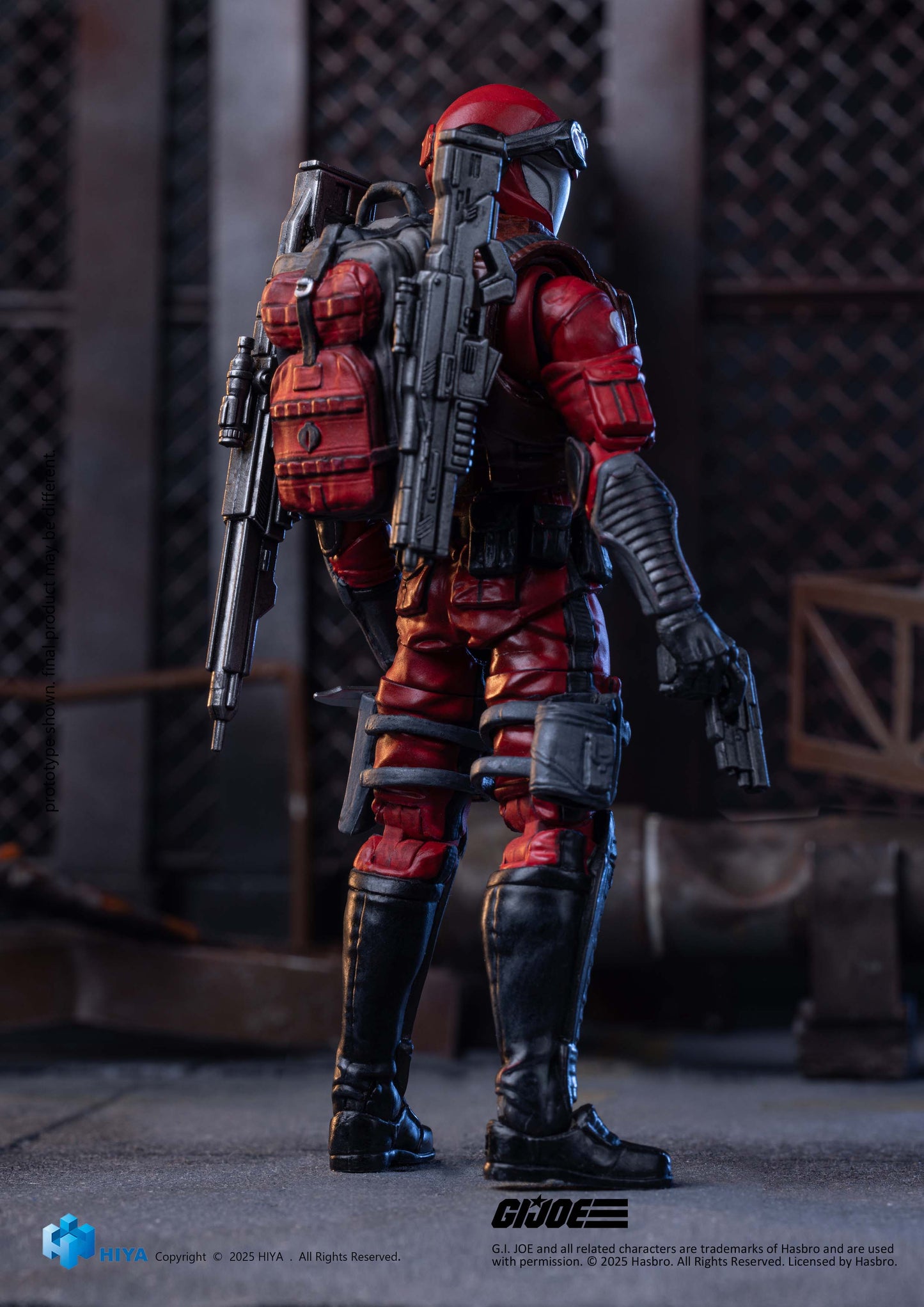 G.I.Joe Crimson Viper Exquisite Mini Series - 1/18 Scale Action Figure By HIYA Toys