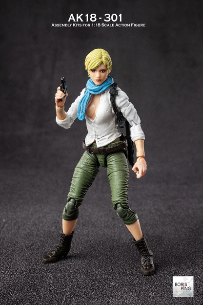 (30/7) BP AK18 Series Wave 3 - SHERYN (AK18-301) -1/18 Action Figure By Boris Ping