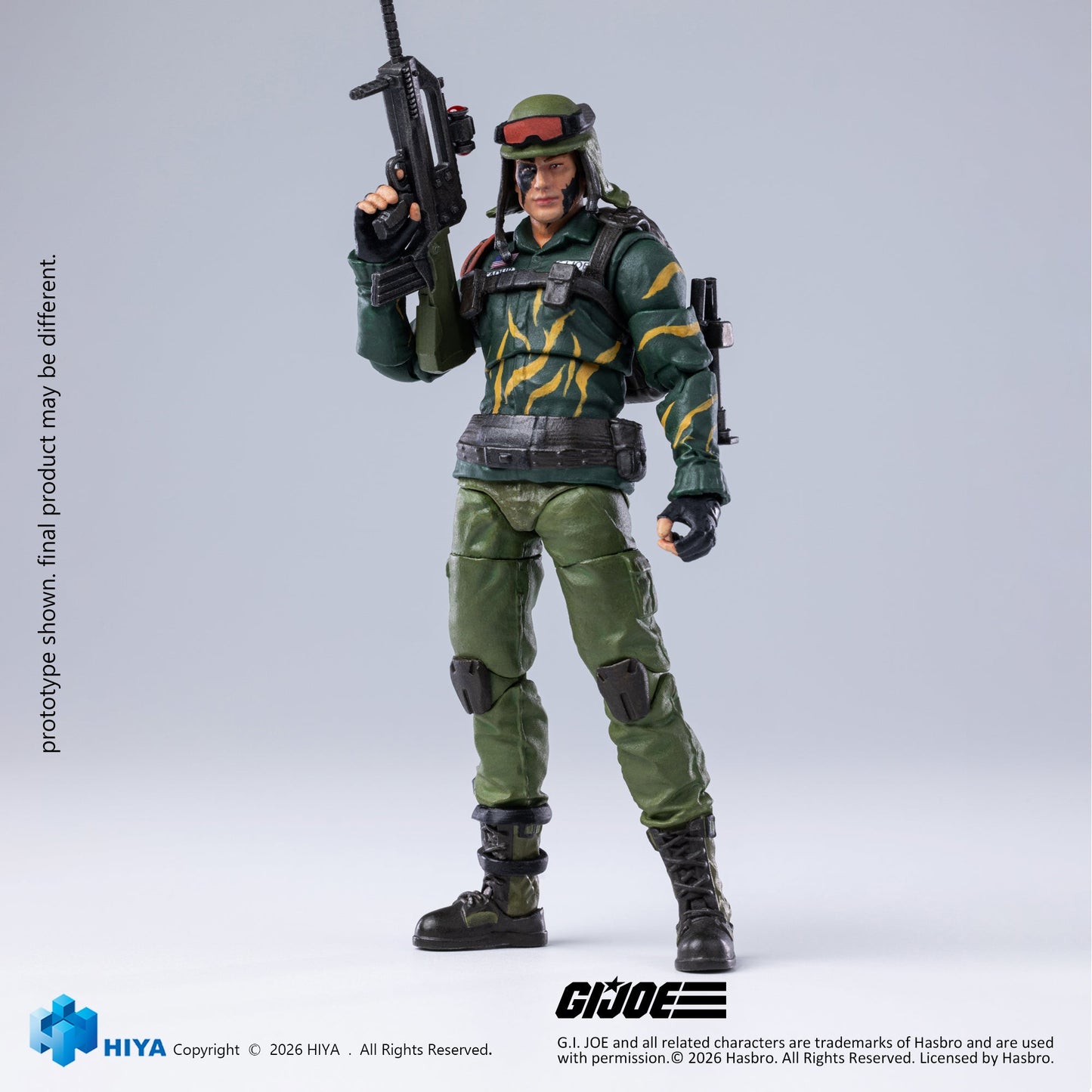 (30/6) 1/18 G.I.Joe Dusty Tiger Force - Exquisite Mini Series Action Figure By HIYA Toys