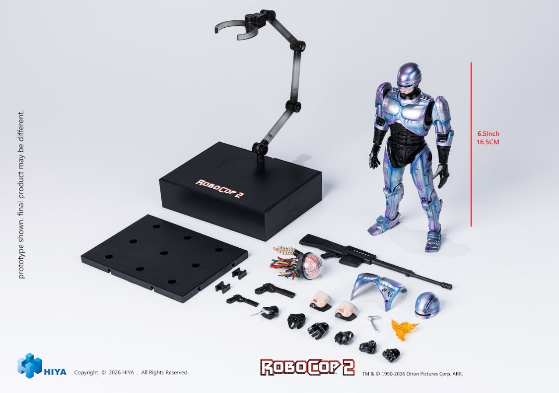(31.3Cutoff) RoboCop - Exquisite Super Series 1/12 Scale-Action Figure By HIYA Toys