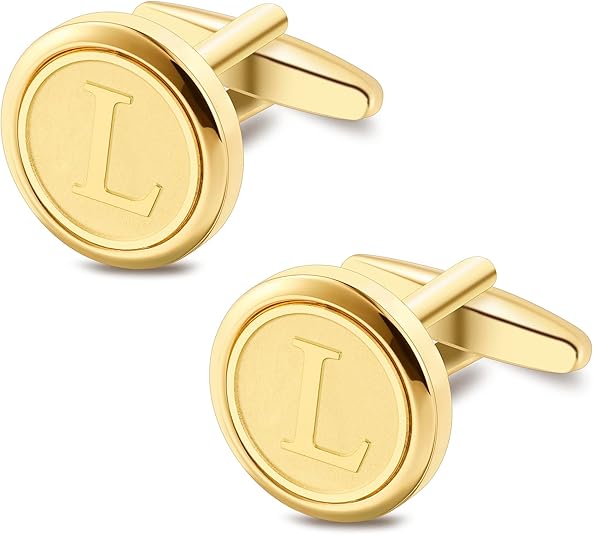 Electroplated Formal Cufflinks Set
