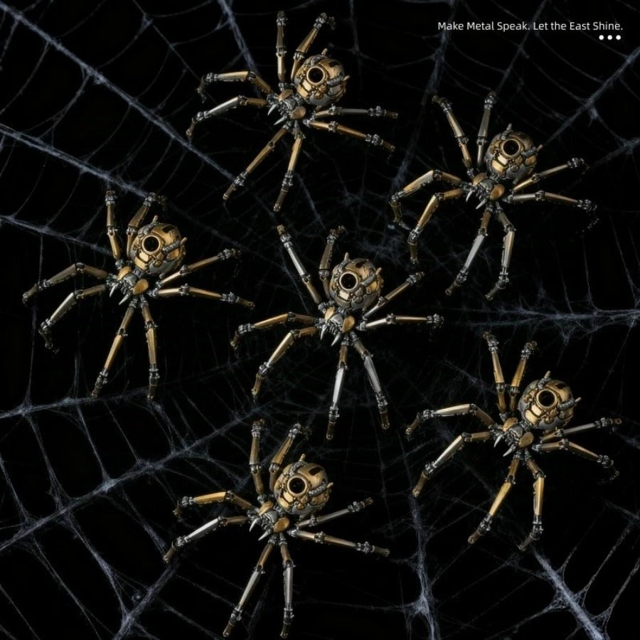 3D Metal Puzzles - Mechanical Spider Ornament