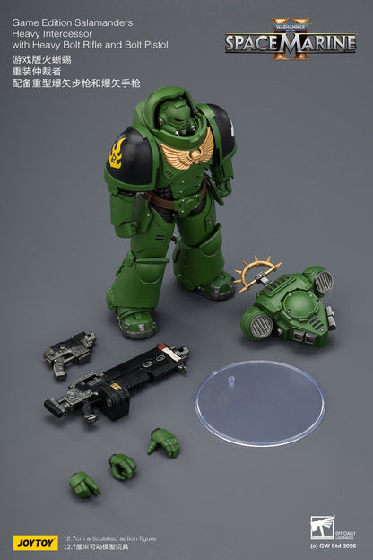 (CUTOFF APR 13 )  Game Edition Space Marine II -Warhammer 40k 1/18 Action Figure By JOYTOY