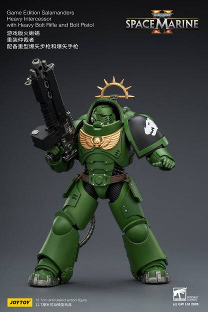 (CUTOFF APR 13 )  Game Edition Space Marine II -Warhammer 40k 1/18 Action Figure By JOYTOY