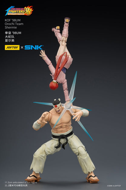 (CUTOFF APR 5 ) KOF'98UM Orochi Team -SNK KOF 1/18 Action Figure By JOYTOY