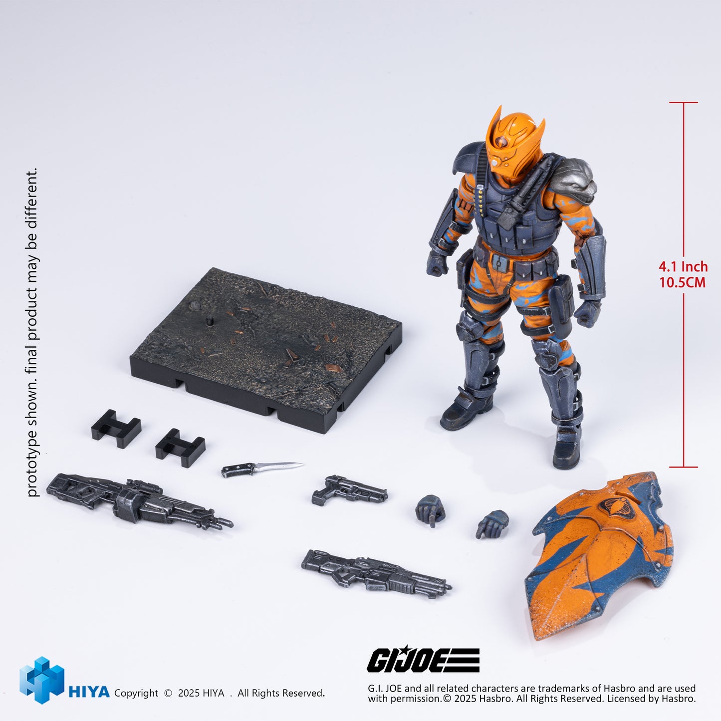 G.I.Joe Alley Viper Exquisite Mini Series - 1/18 Scale Action Figure By HIYA Toys