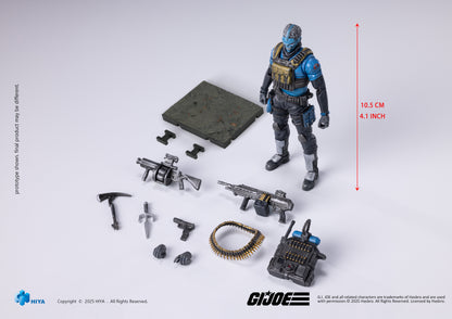 HIYA Exquisite Mini Series 1/18 Scale 4 Inch G.I.Joe Range Viper Action Figure