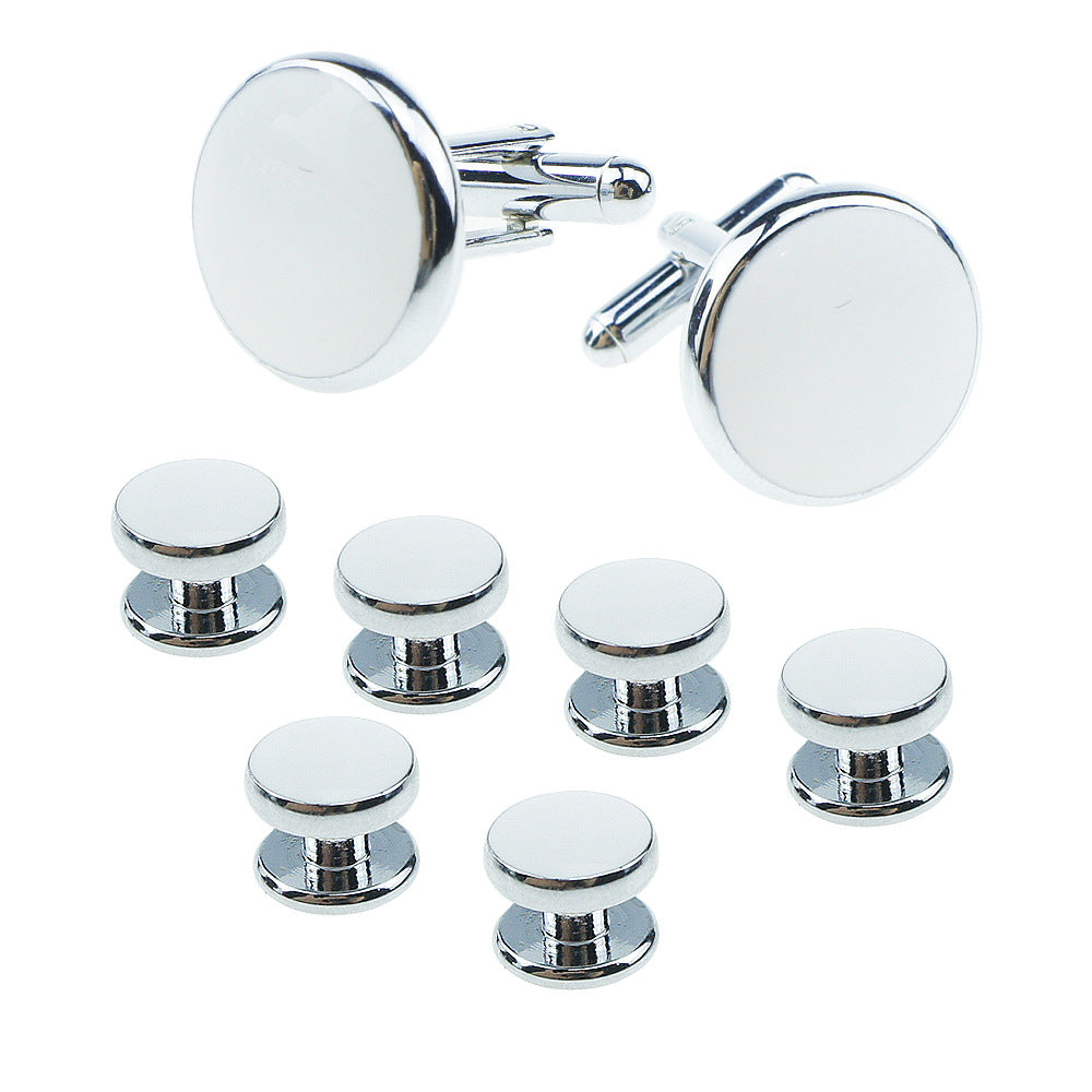 12 Pairs Classic Men's Cufflinks