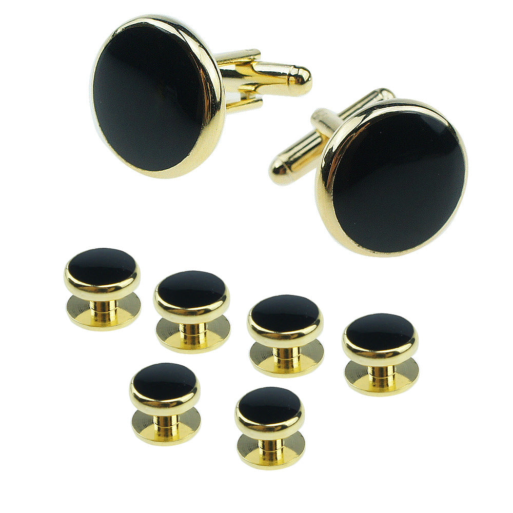 12 Pairs Classic Men's Cufflinks