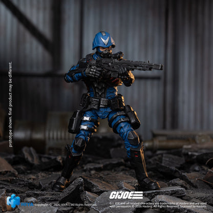 (30/7) Exquisite Mini Series 1/18 Scale 4.1 Inch G.I.Joe Cobra Officer Action Figure By HIYA Toys