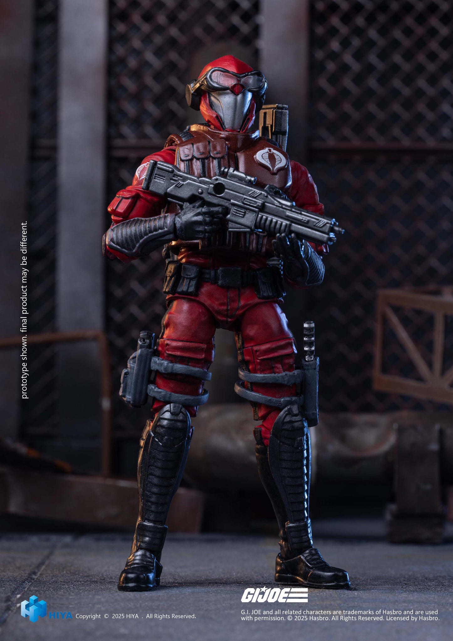 G.I.Joe Crimson Viper Exquisite Mini Series - 1/18 Scale Action Figure By HIYA Toys