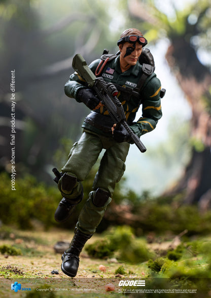 (30/6) 1/18 G.I.Joe Dusty Tiger Force - Exquisite Mini Series Action Figure By HIYA Toys