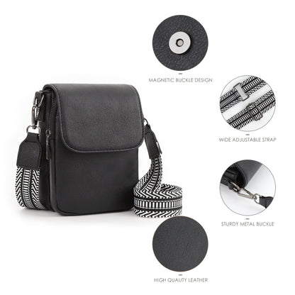 Women's Leather Bag - Shoulder Mobile Phone Bag for Women
