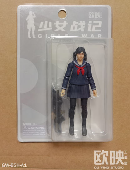 (CUTOFF APR 8 ) PGV General Female GIRLS WAR  - 1/18 Action Figure by Planet Green Valley