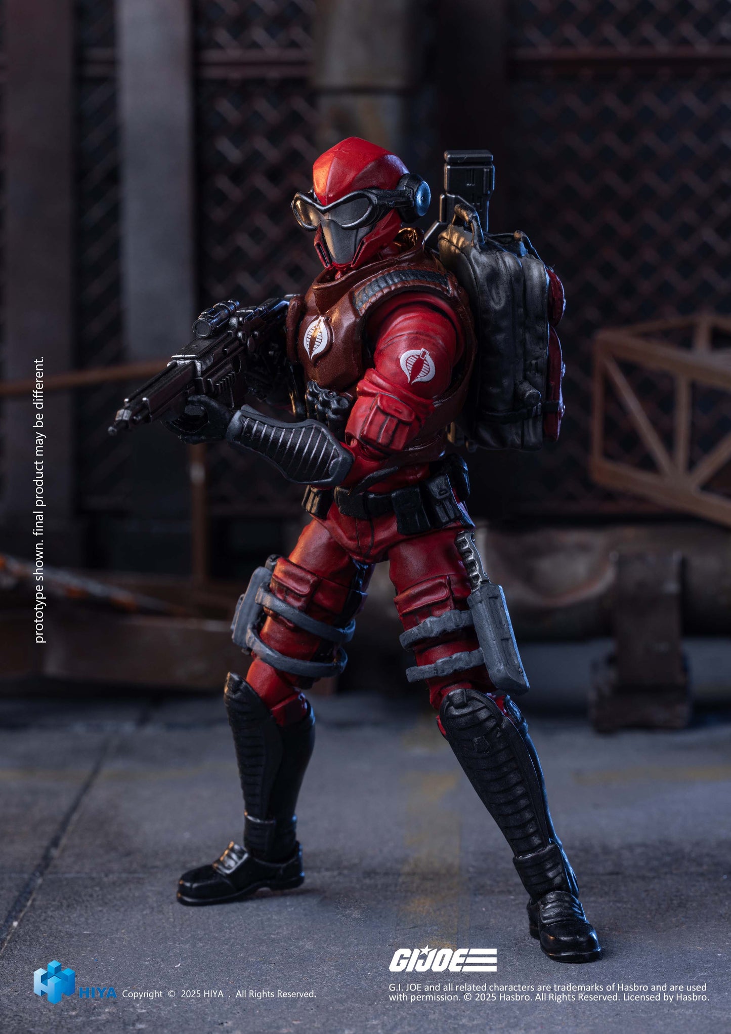 G.I.Joe Crimson Viper Exquisite Mini Series - 1/18 Scale Action Figure By HIYA Toys