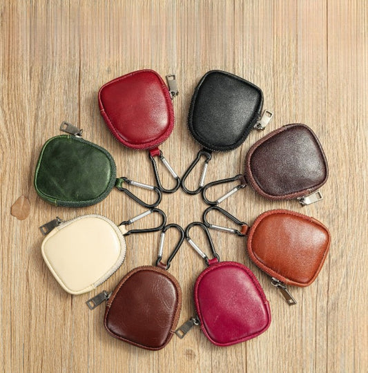 Leather Bag Pendant - Mini Delicate