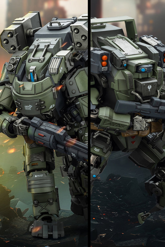 1/25 APOC Series Bedrock Standard Combat / Support Type Mecha Set (No Pilot)