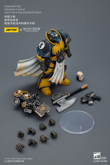 "The Horus Heresy" Imperial Fists -Warhammer 30k 1/18 Action Figure By JOYTOY
