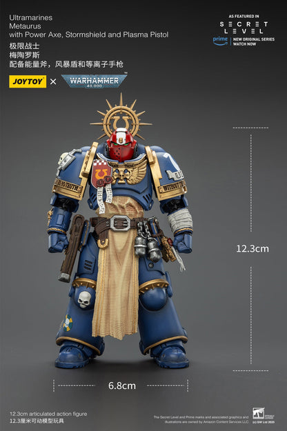 Ultramarines Set - Titus, Metaurus, Levantus, Torvald - Warhammer 40K  1/18 Action Figure By JOYTOY