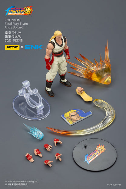 (Deadline: 25/1) KOF '98UM Fatal Fury Team -Warhammer 40k 1/18 Action Figure By JOYTOY