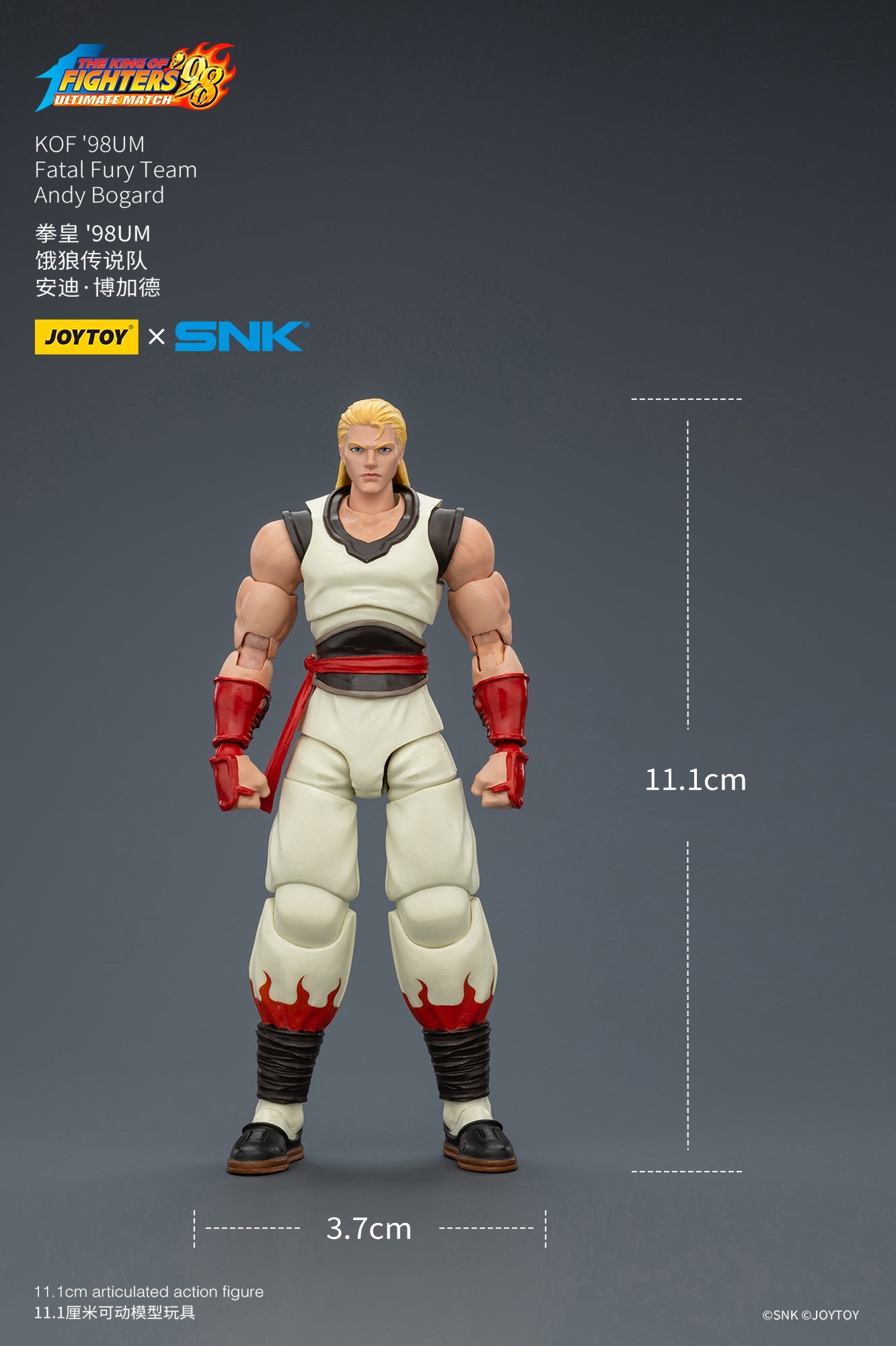 (Deadline: 25/1) KOF '98UM Fatal Fury Team -Warhammer 40k 1/18 Action Figure By JOYTOY