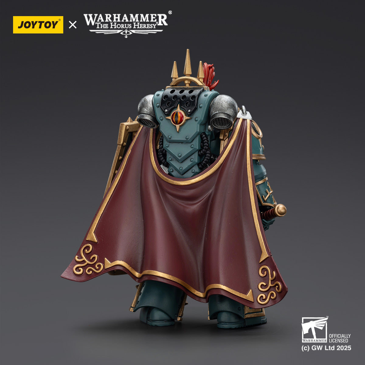 Sons of Horus Little Horus Aximand Captain of the 5th Company - 1/18 Warhammer "The Horus Heresy" Action Figure By JOYTOY