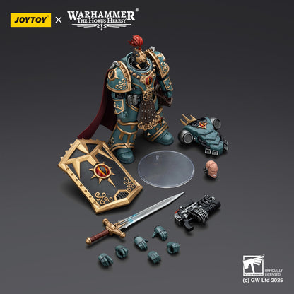 Sons of Horus Little Horus Aximand Captain of the 5th Company - 1/18 Warhammer "The Horus Heresy" Action Figure By JOYTOY