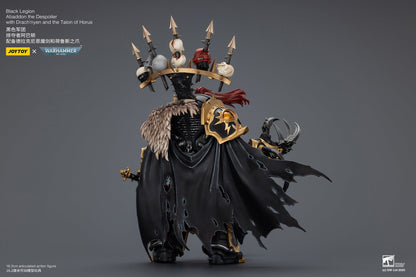 Black Legion Abaddon the Despoile with Drach'nyen and the Talon of Horus - "Warhammer 40K" 1/18 Action Figure By JOYTOY