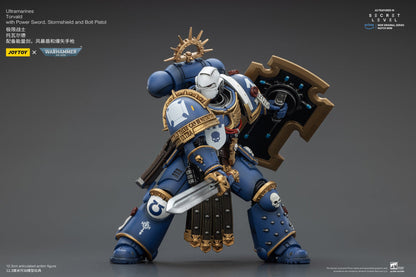 Ultramarines Set - Titus, Metaurus, Levantus, Torvald - Warhammer 40K  1/18 Action Figure By JOYTOY