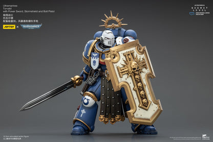 Ultramarines Set - Titus, Metaurus, Levantus, Torvald - Warhammer 40K  1/18 Action Figure By JOYTOY