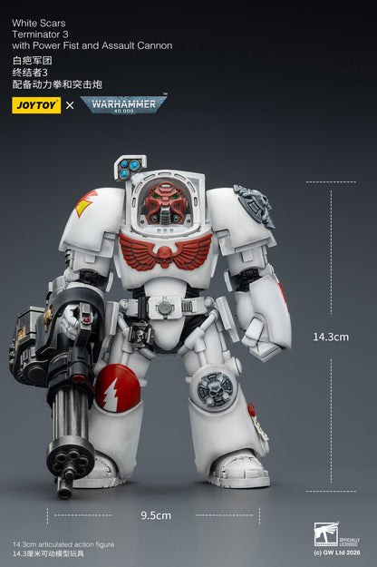(20 FEB CUTOFF) White Scars Terminator -Warhammer 40k 1/18 Action Figure By JOYTOY