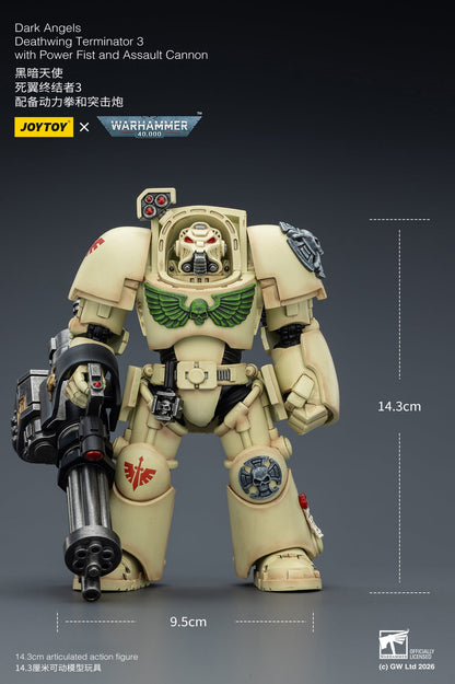 (20 FEB CUTOFF) Dark Angels Deathwing Terminator -Warhammer 40k 1/18 Action Figure By JOYTOY